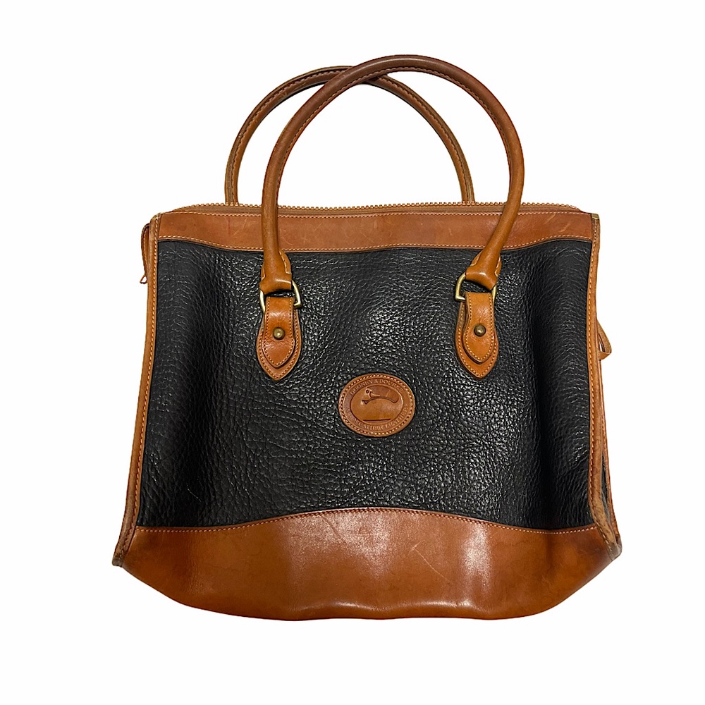 VINTAGE DOONEY & BOURKE classic satchel handbag!